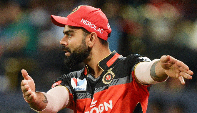 Royal Challengers Bangalore captain Virat Kohli was left fuming after the umpiring howler cost his team the match against MI on Thursday