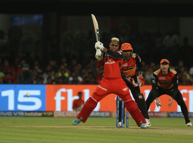 Shimron Hetmyer made 75 off 47 balls to dent the Surisers Hyderabad bowling and help take Royal Challengers Bangalore to victory