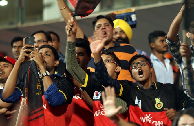 Royal Challengers Bangalore fans