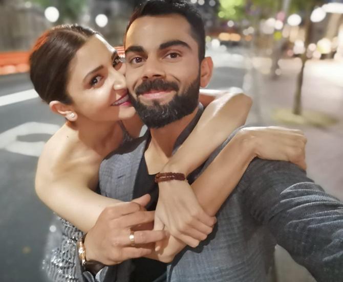 Vamika Turns 1: Anushka, Virat Hug