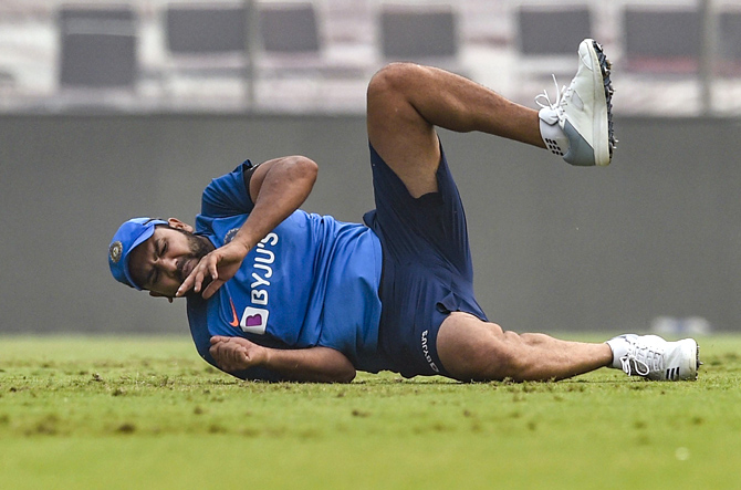 An Update On Rohit's Injury