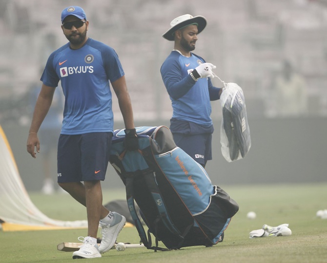 Rohit's advice to under-fire Rishabh Pant is to 'shut the noise out'.
