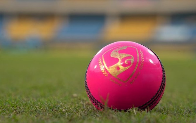 Pink ball Test
