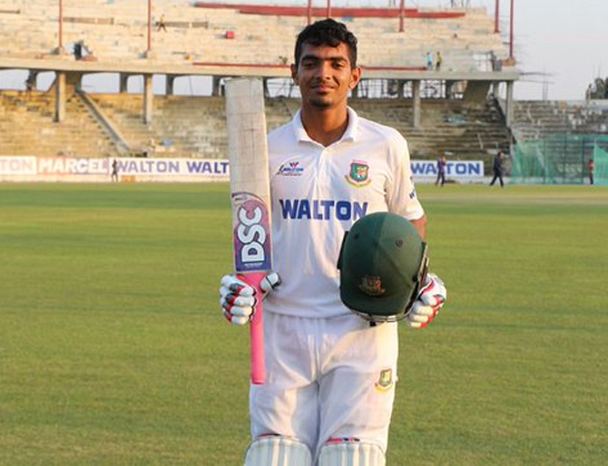 Saif Hassan made his Test debut earlier this year