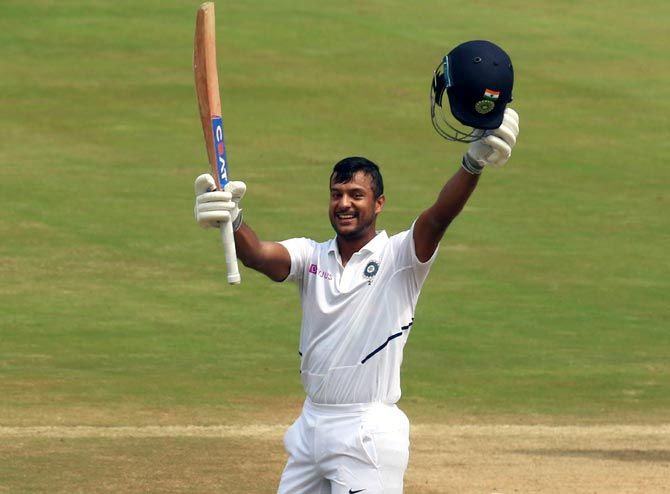 Mayank Agarwal, on Thursday, became the fourth Indian to convert his maiden Test century to a double hundred 