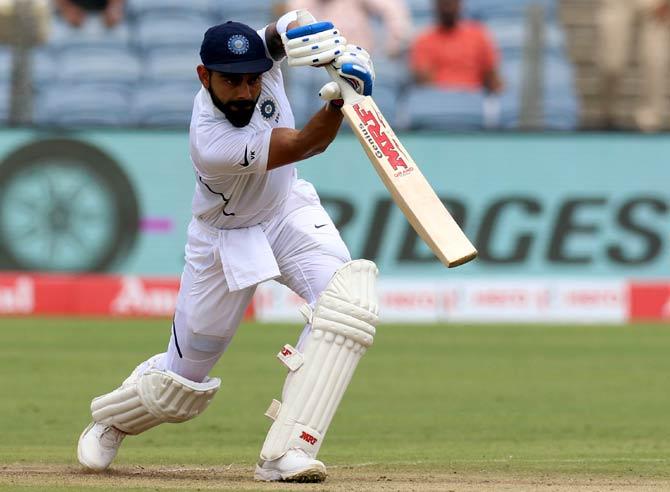 Kohli maintained his hold on the top spot of the Test rankings with 928 points. 