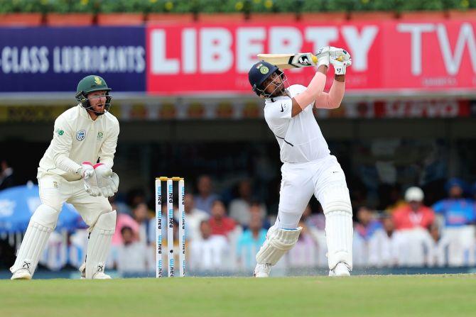 Umesh Yadav smacked five sixes in his 31-run knock