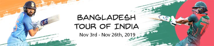 Bangladesh's tour of India 2019
