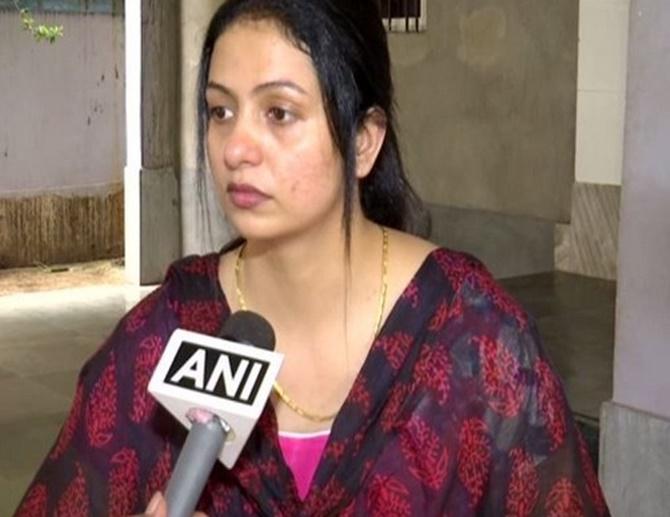 Mohammed Shami's estranged wife  Hasin Jahan