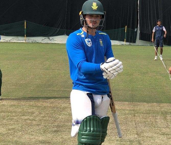 Quinton de Kock has previously led South Africa in the T20Is against India last year