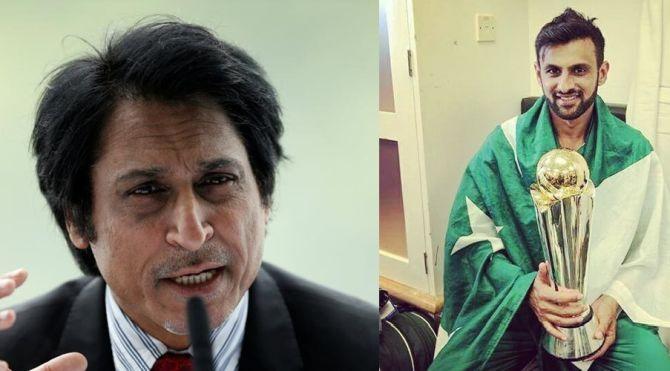 Pakistan's Rameez Raja and Shoaib Malik got in Twitter tussle over retirement