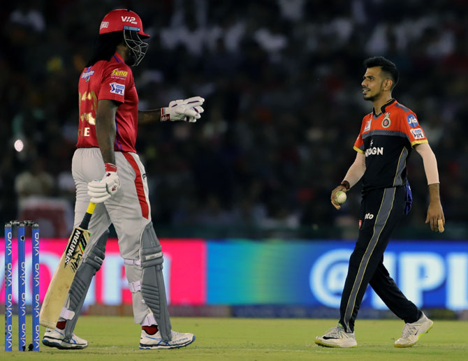 Gayle Says Will Block Annoying Chahal On Social Media Rediff Cricket