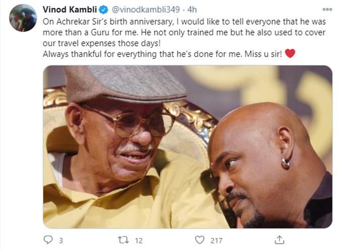 Vinod Kambli