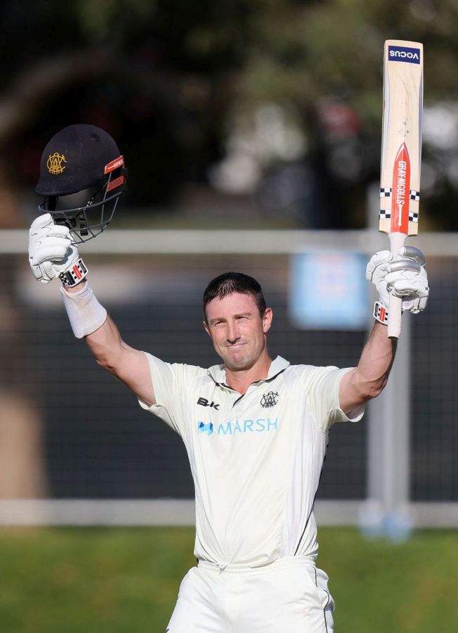 Shaun Marsh scored three centuries in his last four matches for Western Australia in the Sheffield Shield.
