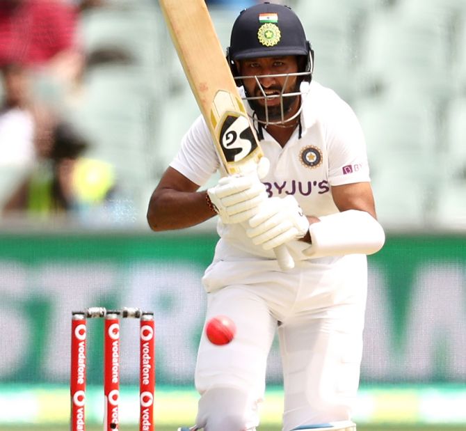 Pujara now faced 3,609 balls in 28 innings against Australia in the last 10 years, two more than Joe Root's tally. Pujara scored a sedate 43 runs off 160 balls before being dismissed by Nathan Lyon on Day 1 of the opening Test at the Adelaide Oval.