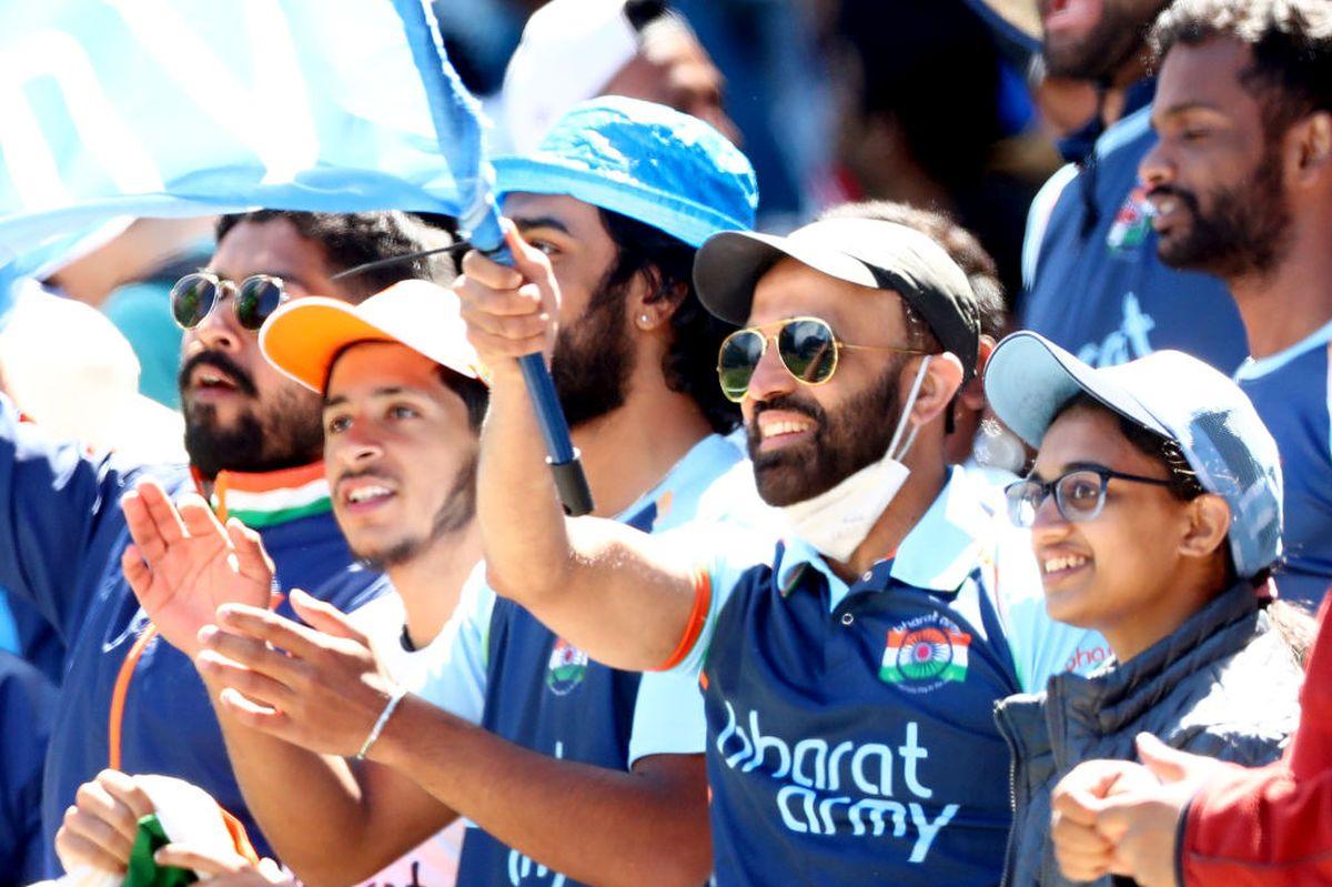 Fans at the MCG