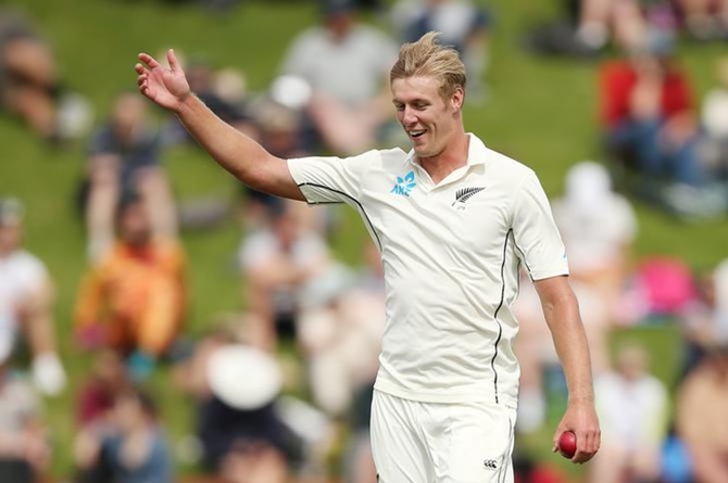 NZ's Jamieson out of England series, Boult snubbed