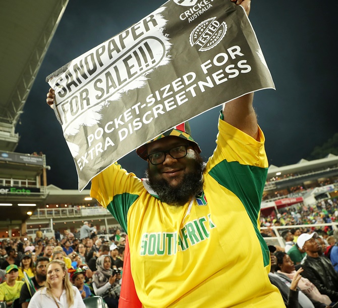 South Africa fans