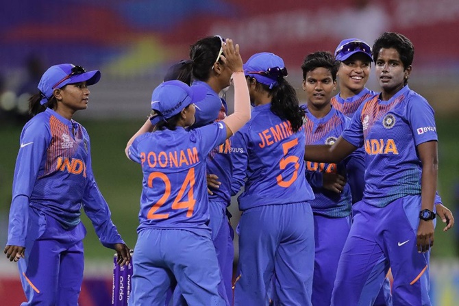 Women's T20 WC PIX: Shafali, Poonam shine as India overcome Bangladesh