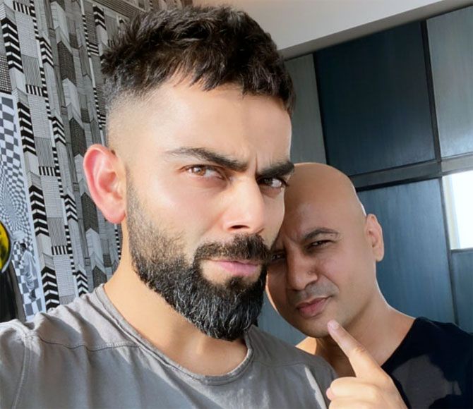 PIX: Check out Kohli's new look for 2020 - Rediff Cricket