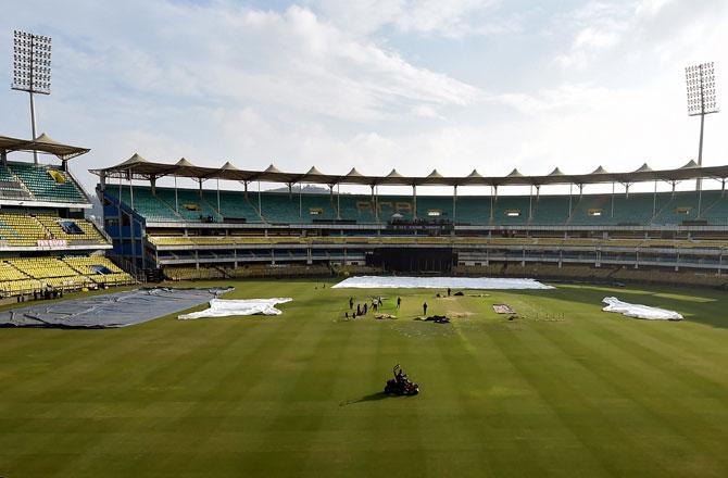 The Barsapara Stadium in Guwahati