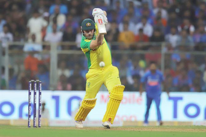 Aaron Finch bats en route his 16th ODI ton on Tuesday