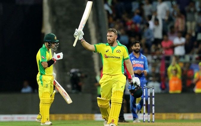 Australia made short work of the 255-run target, racing to a resounding victory in 37.4 overs with Warner (128 not out off 112) and Finch (110 not out off 114) smashing unbeaten centuries