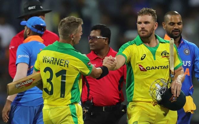 David Warner and Aaron Finch