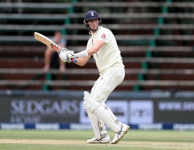 England's Zak Crawley in action on Day 1 of the fourth Test against South Africa at the Wanderers in Johannesburg, on Friday.