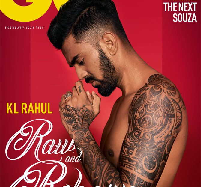 Revealed: The story behind K L Rahul's tattoos - Rediff Cricket