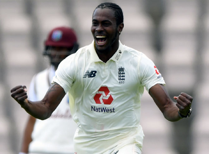 Jofra Archer, who was picked ahead of veteran Stuart Broad, was criticised by former West Indies fast bowler Tino Best for not being able to bowl quickly since last summer's Ashes series against Australia.