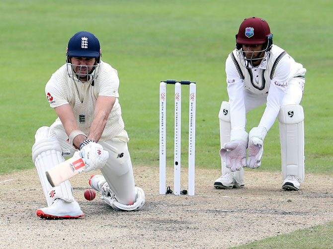 England face West Indies' power-hitting blitz - Rediff.com
