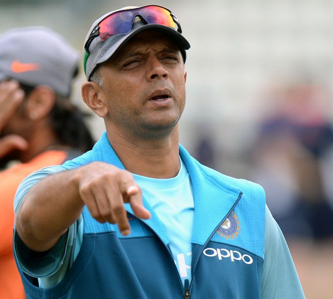 NCA chief Rahul Dravid makes it a point to attend classes held for coaches at the National Cricket Academy