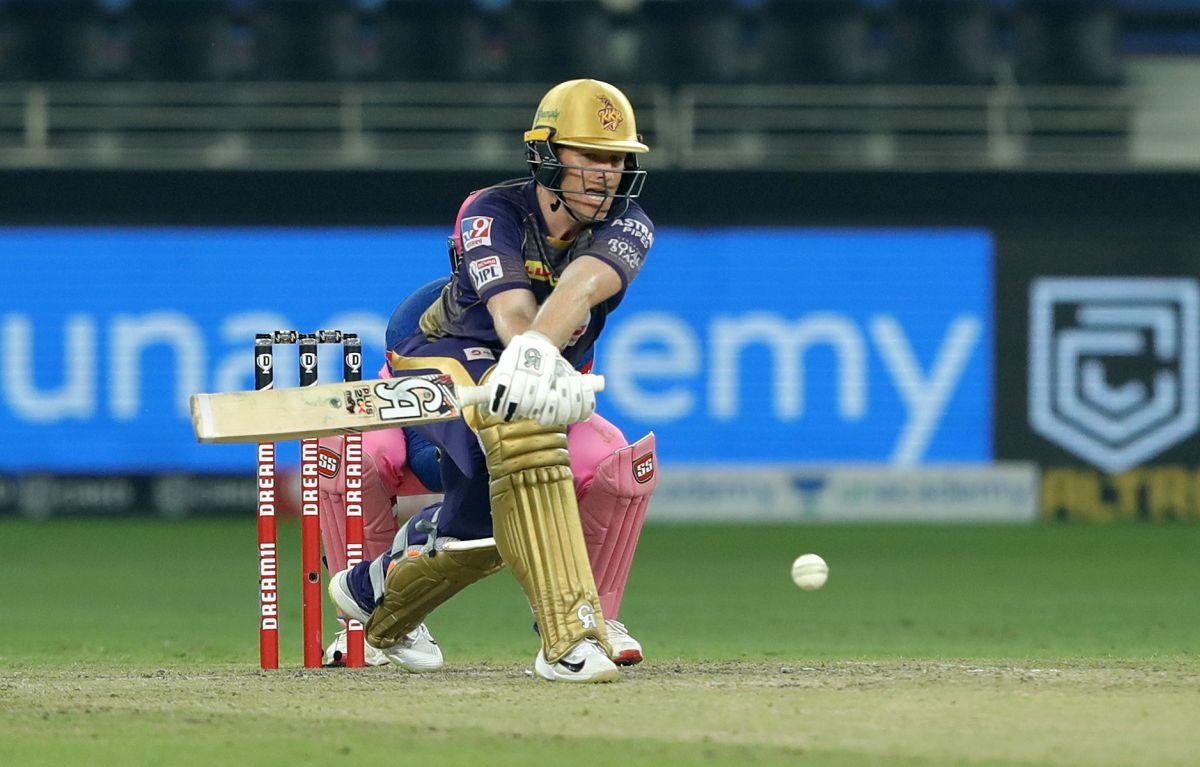 Eoin Morgan scored a quick 68 off 35 balls as KKR posted a match-winning 191 for 7