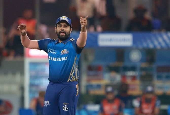Rohit Sharma, who was excluded from the Indian Team for the tour of Australia on fitness grounds, took the field against SunRisers Hyderabad on Tuesday.