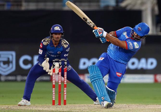 Rishabh Pant hits out