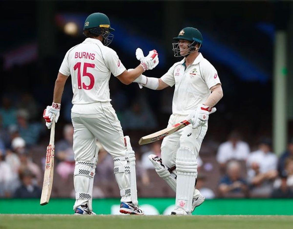 Australia openers David Warner and Joe Burns average 50.55 from 27 stands with six-century partnerships.