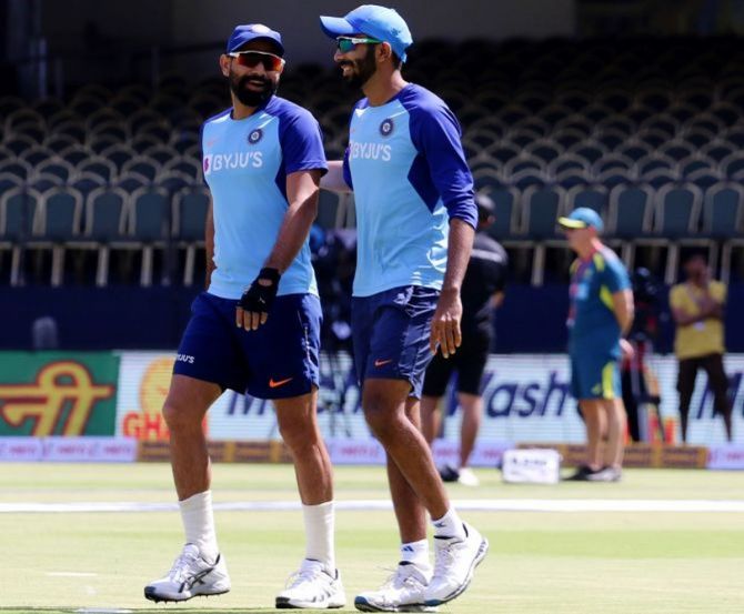 Head coach Ravi Shastri was confident India's five-member pace attack, which includes Jasprit Bumrah and Mohammed Shami, could defend decent totals.
