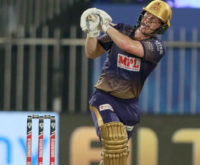 England captain Eoin Morgan will lead Kolkata Knight Riders' quest for a third title.