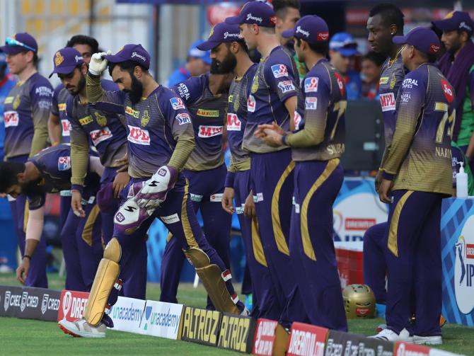 Former India pacer Ajit Agarkar reckons Kolkata Knight Riders will be the third team alongside Mumbai Indians and Delhi Capitals to qualify for the playoffs