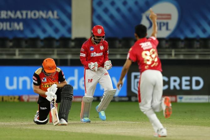 Jonny Bairstow is bowled by Murugan Ashwin