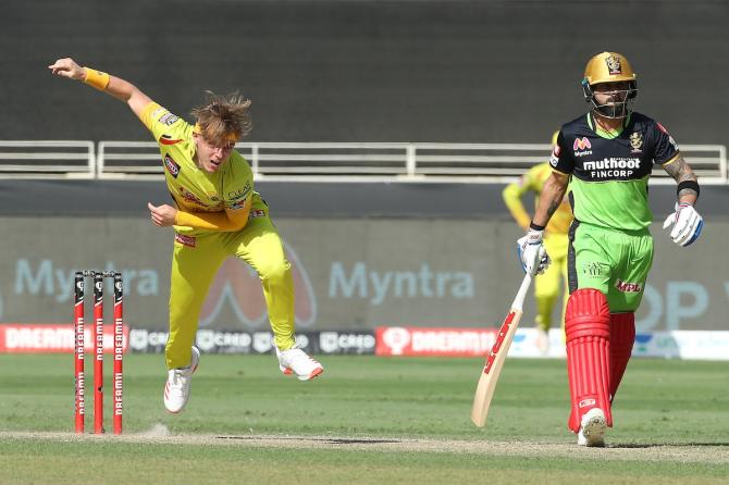 Chennai Super Kings pacer Sam Curran