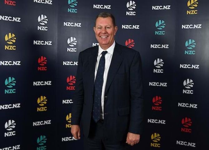 New Zealand Cricket chairman Greg Barclay