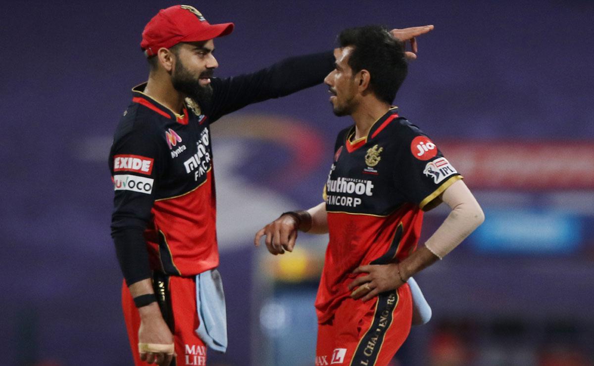 Royal Challengers Bangalore skipper Virat Kohli  and Yuzvendra Chahal