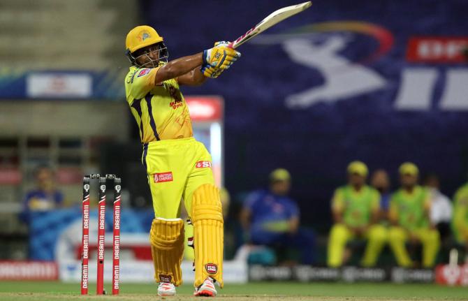 Ambati Rayudu hits a boundary