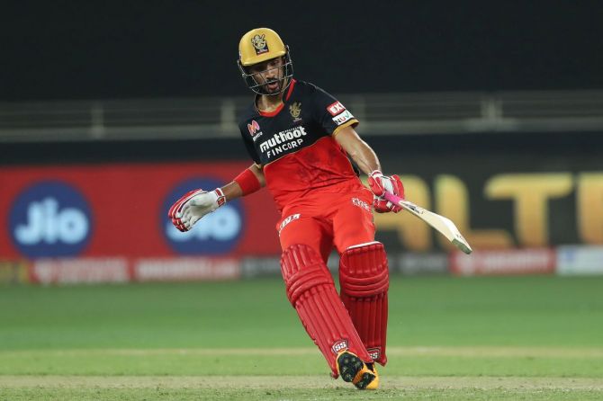 Devdutt Padikkal scored 56 against Sunrisers Hyderabad during RCB's opening IPL match on Monday