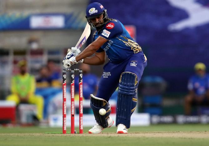 Mumbai Indians' skipper Rohit Sharma