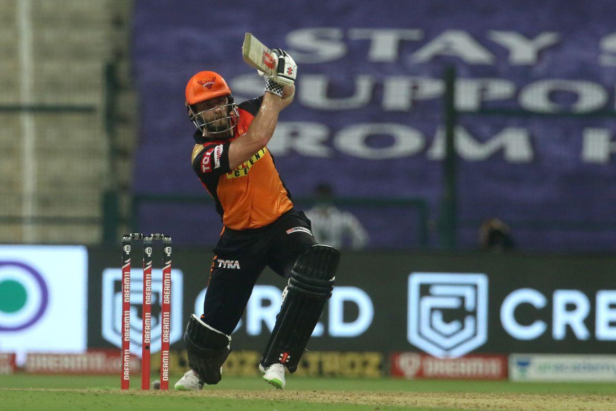 Kane Williamson struck 41 off 26 balls to prop Sunrisers Hyderabad past the 160-run mark.