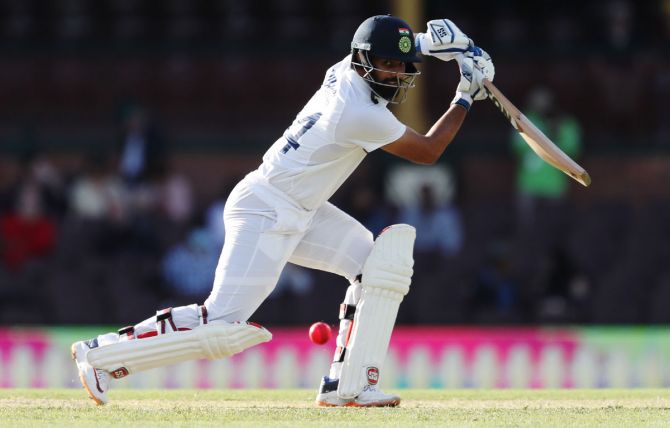 Hanuma Vihari scored an unbeaten 40 in the 2nd innings in the 2nd Test at the Wanderers to help prop India's total to 240. 