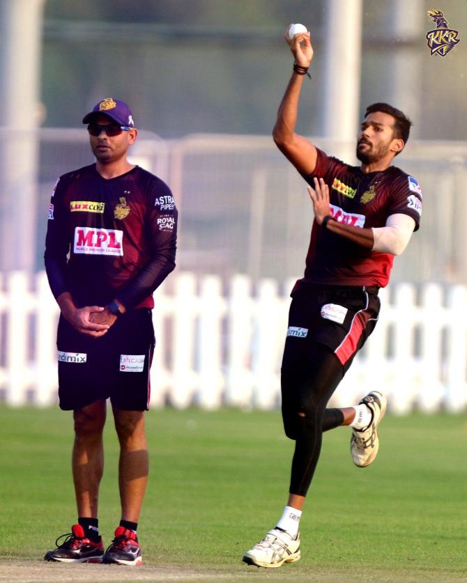 Sandeep Warrier will be playing his third season with KKR